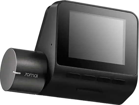 70mai A200 Dash Cam Front DVR 1080P Full HD 60fps, 130° Wide Angle, 2-inch Display, Night Owl Vision, Wi-Fi, App Control, Black