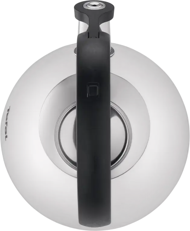 Tefal Duetto+ N4180310 Stainless Steel Stovetop Kettle, 2.5L Capacity, Whistle Handle Mechanism, Compatible with Gas and Induction, Grey