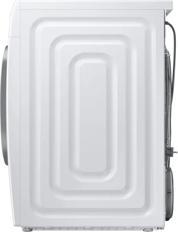 Samsung DV90T6240LE Heat Pump Tumble Dryer, 9 kg Capacity, Energy Class A+++, OptimalDry Sensor, SmartThings, Hygiene Care, White/Black, Freestanding