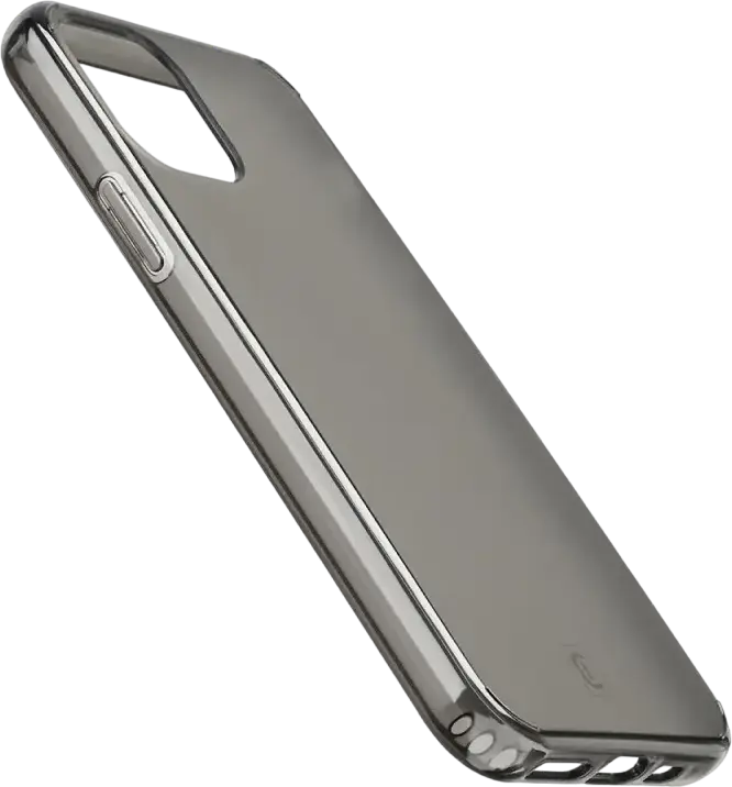Cellularline Antibacterial Case for iPhone 12 Pro Max, Microban Technology Silicone and Hard Back Protective Cover against Drops and Scratches