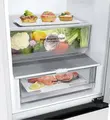LG GBV3100CSW Freestanding Combi Refrigerator, No Frost, Smart Inverter Compressor, 344L Capacity, DoorCooling+, White, 186x59.5x67.5 cm