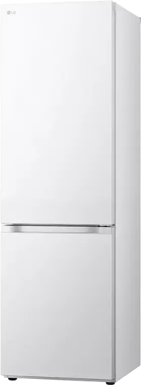 LG GBV3100CSW Freestanding Combi Refrigerator, No Frost, Smart Inverter Compressor, 344L Capacity, DoorCooling+, White, 186x59.5x67.5 cm