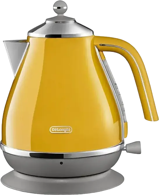Fierbător electric DeLonghi KBOC 2001 Y, New York Yellow