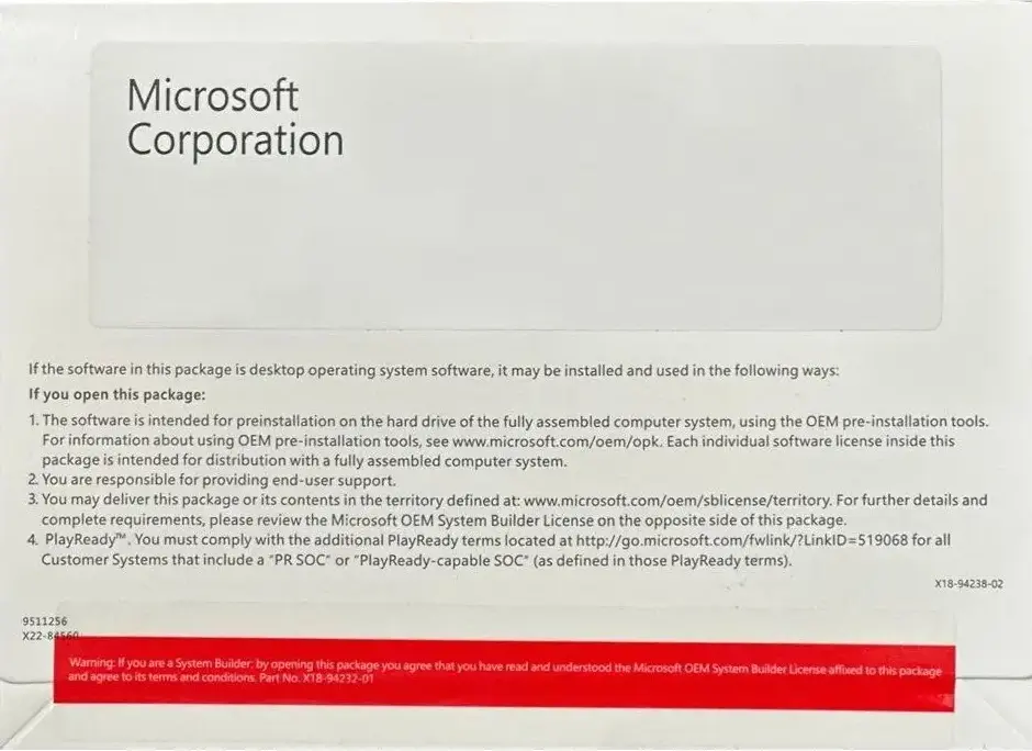 Soft Microsoft Sistem de operare Windows 11 Pro 64Bit Eng Intl 1pk DSP OEI DVD