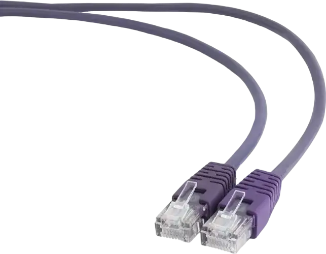Patch cord Cablexpert PP12-0.5M/V, CAT5e UTP, 0,5m, Violet