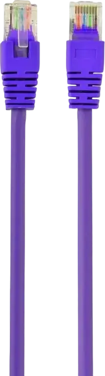 Cablu Patch Cablexpert PP12 CAT5e UTP, 0.5m RJ45 Ethernet, 100 MHz, Contacte Platinate cu Aur, Violet