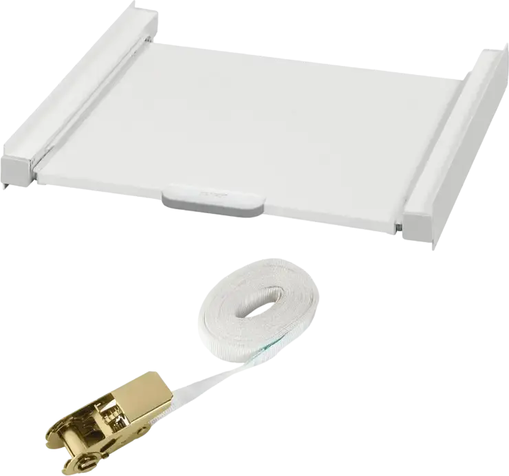 Kit montare verticala pentru uscatoare Xavax 111363,  Alb