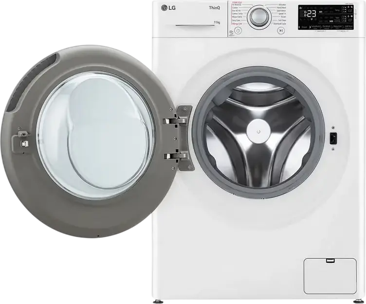 LG F4WR311S1WA Front-Load Washing Machine, 11kg, Energy Class A, 1400 rpm, Inverter Direct Drive, AI DD, ezDispense, Steam, ThinQ Wi-Fi, White