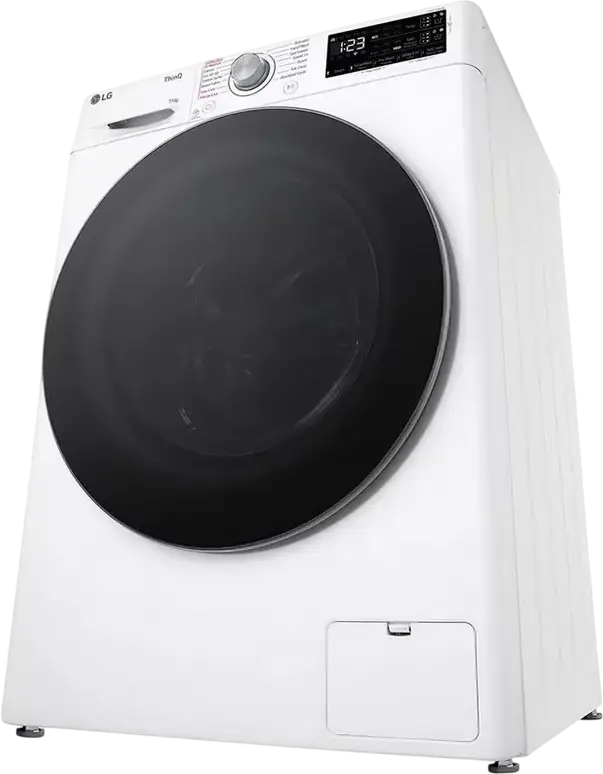 LG F4WR311S1WA Front-Load Washing Machine, 11kg, Energy Class A, 1400 rpm, Inverter Direct Drive, AI DD, ezDispense, Steam, ThinQ Wi-Fi, White