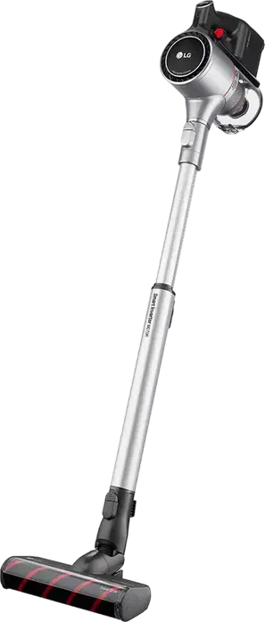 Aspirator Vertical LG CordZero A9K-CORE3S, Tehnologie Kompressor, Motor Smart Inverter, Filtru HEPA, Putere Suctie 200W, Baterie Li-Ion, ThinQ Wi-Fi, Argintiu