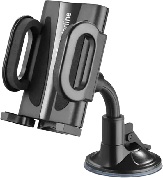 Suport Auto Cellularline Hug Flexi - Universal, Negru