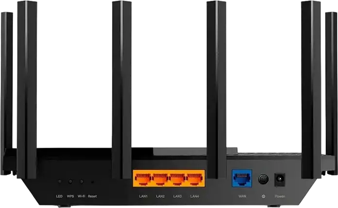 TP-Link Archer AX73 AX5400 Dual-Band Gigabit Wi-Fi 6 Router, 1.5 GHz Triple-Core CPU, 6 Antennas, 4x4 MU-MIMO, OFDMA, USB 3.0, WPA3, HomeShield, Black