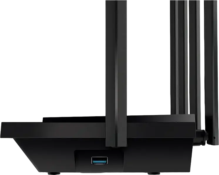 TP-Link Archer AX73 AX5400 Dual-Band Gigabit Wi-Fi 6 Router, 1.5 GHz Triple-Core CPU, 6 Antennas, 4x4 MU-MIMO, OFDMA, USB 3.0, WPA3, HomeShield, Black