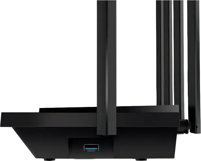 TP-Link Archer AX73 AX5400 Dual-Band Gigabit Wi-Fi 6 Router, 1.5 GHz Triple-Core CPU, 6 Antennas, 4x4 MU-MIMO, OFDMA, USB 3.0, WPA3, HomeShield, Black
