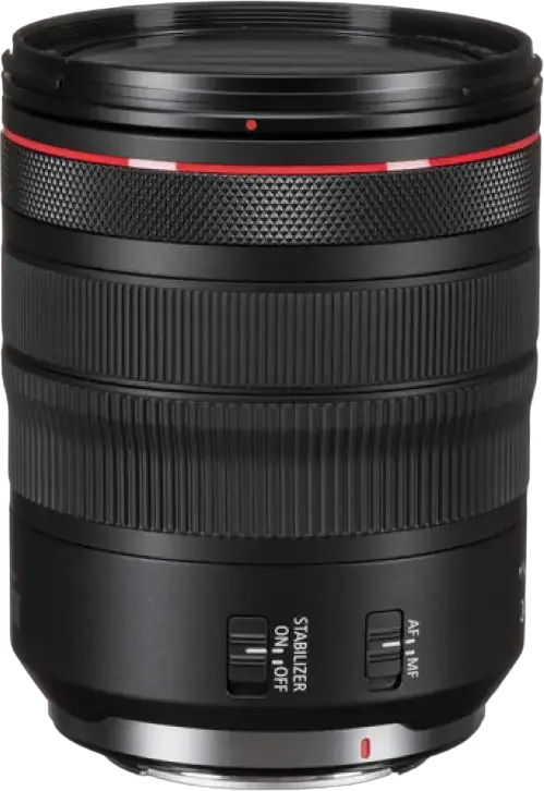 Obiectiv Zoom Canon RF 24-105mm f/4L IS USM Full Frame, Autofocus Nano USM, Stabilizare Imagine 5 Trepte, Rezistent la Praf si Apa, Filtru 77mm