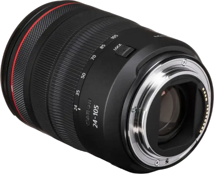 Obiectiv Zoom Canon RF 24-105mm f/4L IS USM Full Frame, Autofocus Nano USM, Stabilizare Imagine 5 Trepte, Rezistent la Praf si Apa, Filtru 77mm