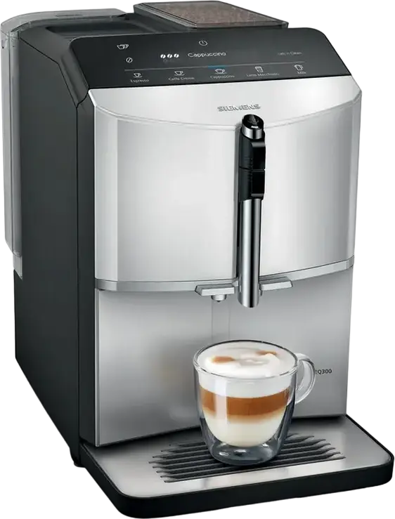 Aparat de cafea Siemens TF303E01, Argintiu | Negru