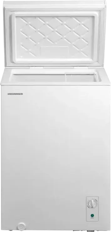 Heinner HCF-M99INVCE++ Convertible Chest Freezer, 99L Capacity, Inverter Compressor, Energy Class E, Manual Defrost, White, 54.7x44.6x85 cm