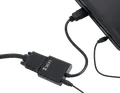 Кабель-переходник Cablexpert A-HDMI-VGA-03 с HDMI на VGA и аудио 3.5 мм, 1920x1080 Full HD @60Hz, HDMI Male - VGA Female, черный, 0.15м