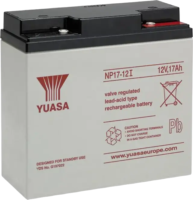 Acumulator UPS Yuasa NP17-12I -TW, 12V, 17Ah