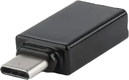Adaptor Cablexpert A-USB3-CMAF-01, USB Type-A (F)/USB Type-C, Negru