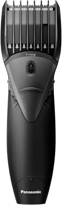 Panasonic ER-GB36-K520 Men's Beard and Mustache Trimmer, 13 Length Settings (2-18mm), Rechargeable Battery, Adjustment Wheel, Black