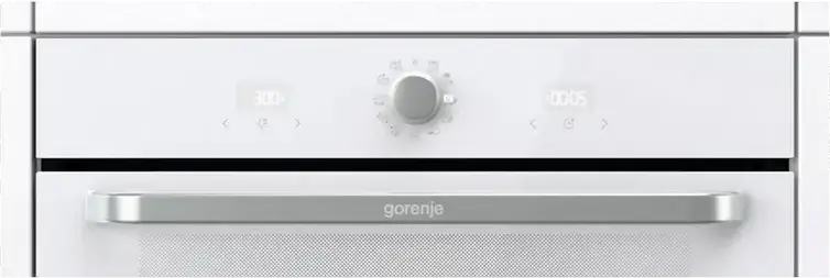 Встраиваемый электрический духовой шкаф Gorenje BOS6737SYW, серия Simplicity Collection 2.2, белый, 77 л, класс A, AirFry, форма HomeMade Plus