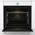 Встраиваемый электрический духовой шкаф Gorenje BOS6737SYW, серия Simplicity Collection 2.2, белый, 77 л, класс A, AirFry, форма HomeMade Plus