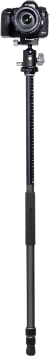 Vanguard VEO 3+ 263CB Carbon Fiber Tripod with BH-160 Ball Head, MACC Multi-Angle Center Column, 15kg Load Capacity, Converts to Monopod, Black