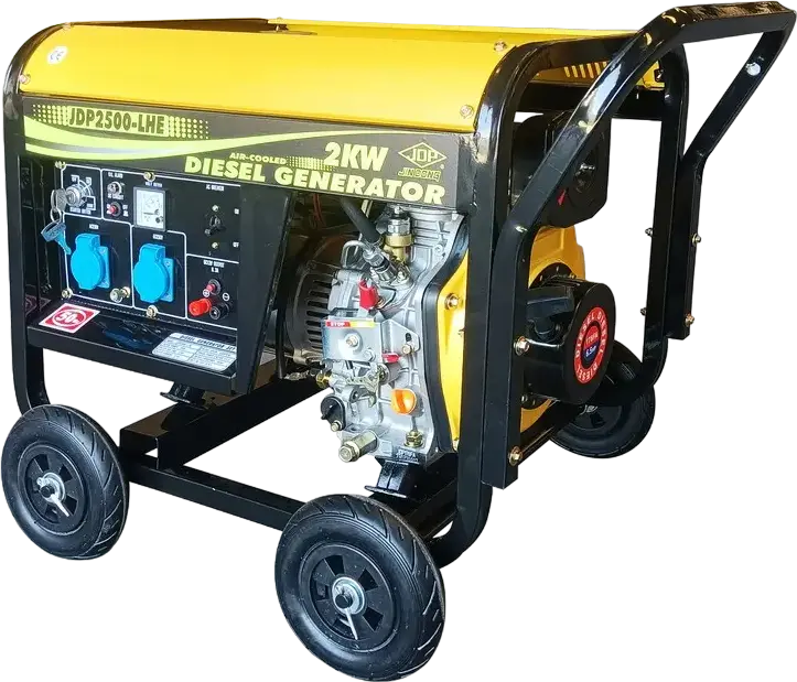 Generator diesel JDP JDP2500-LHE, 230V, Fază singulară