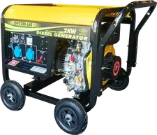 Generator diesel JDP JDP2500-LHE, 230V, Fază singulară