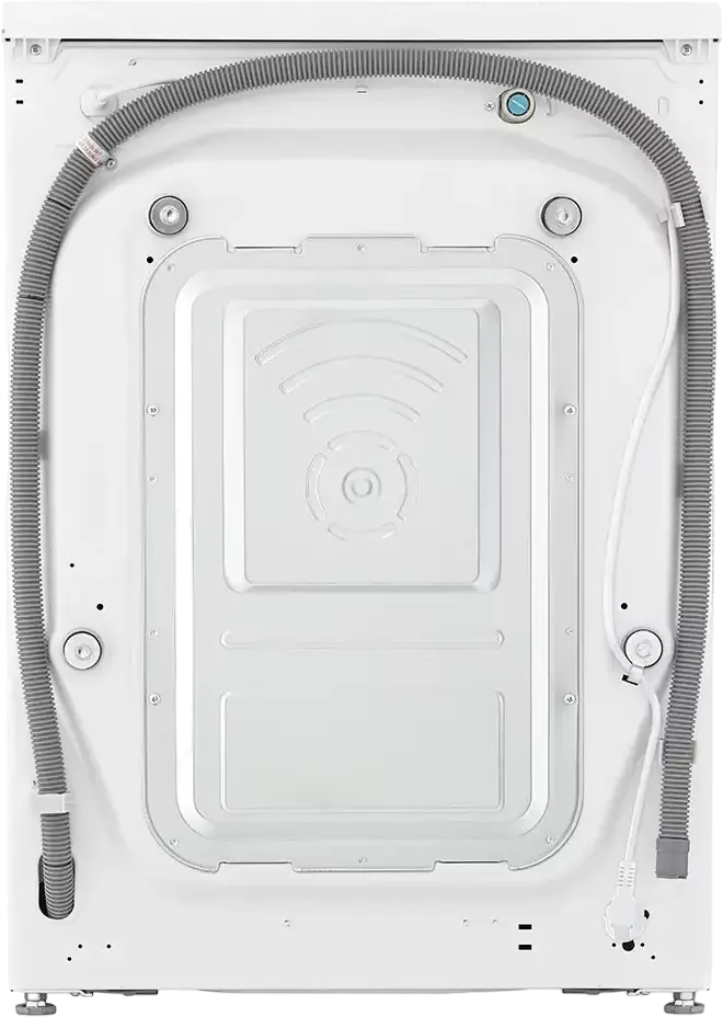 Стирально-сушильная машина LG F2DR509S1W с фронтальной загрузкой, 9кг стирка / 5кг сушка, AI Wash, TurboWash, очистка паром, 1200 об/мин, белая