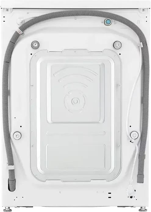 Стирально-сушильная машина LG F2DR509S1W с фронтальной загрузкой, 9кг стирка / 5кг сушка, AI Wash, TurboWash, очистка паром, 1200 об/мин, белая