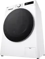 Стирально-сушильная машина LG F2DR509S1W с фронтальной загрузкой, 9кг стирка / 5кг сушка, AI Wash, TurboWash, очистка паром, 1200 об/мин, белая