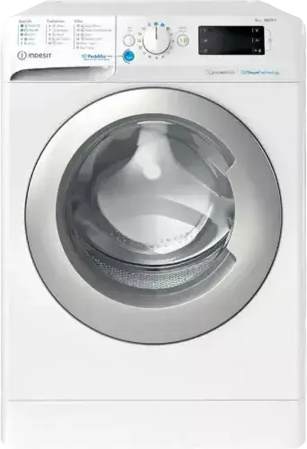 Mașină de spălat Indesit BWE 81496X WSV EE, 8kg, Alb