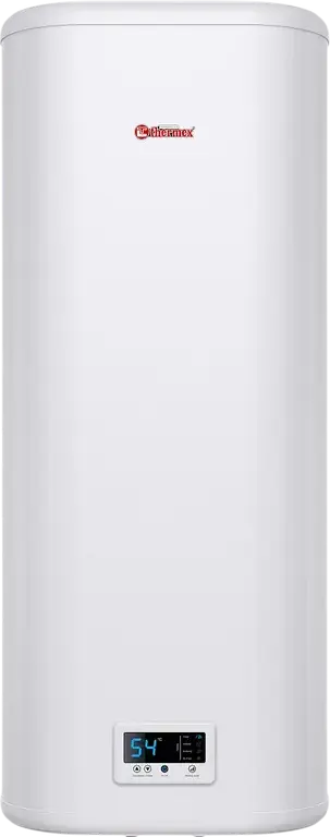 Boiler Electric Thermex IF100 V Pro, 100 L, Vertical, Cuva din Oțel Inoxidabil, Control Electronic cu Display LED, Alimentare Jos, Alb, 2000W