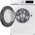 Samsung WD11DB7B85GWUA Washer-Dryer Combo, 11kg Wash/6kg Dry, Digital Inverter, Steam Cleaning, 1400rpm, LED Display, White/Black, Freestanding