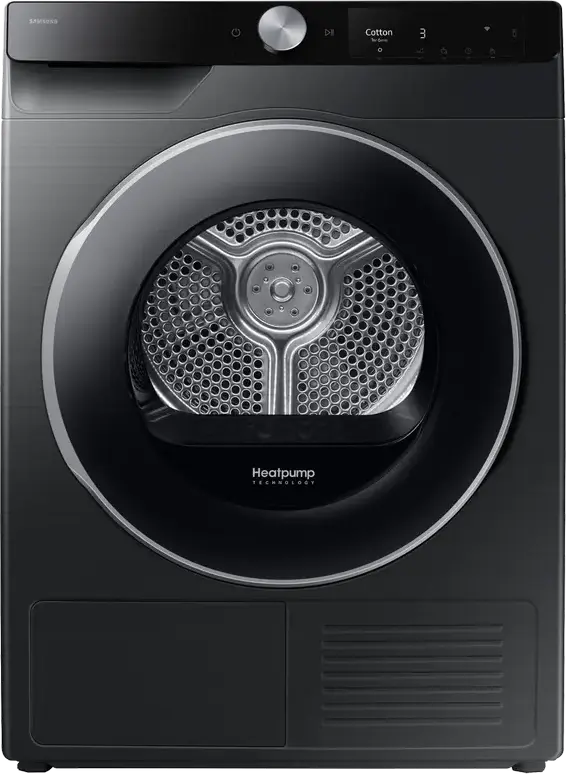 Uscător de rufe Samsung DV90T6240LB/UA, 9kg, Negru