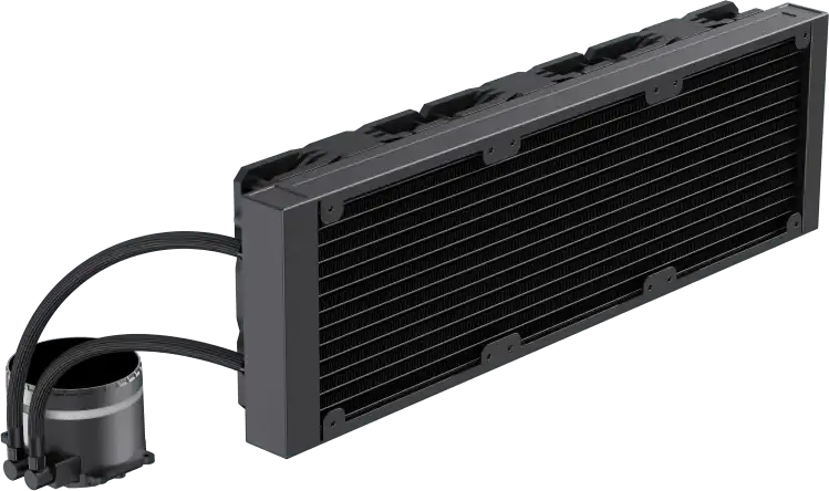 Cooler CPU Lichid Gamemax IceBurg 360 Infinity AIO, Radiator Aluminiu 360mm, TDP 300W, 3 Ventilatoare 120mm ARGB PWM, Bloc Apa Rotabil 270 Grade
