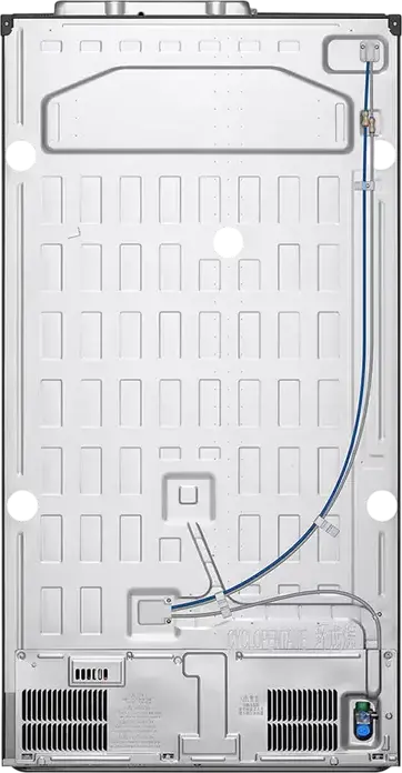 Frigider LG GSXV90MCDE Side-by-Side, Negru Mat, Volum Net 635L, InstaView Door-in-Door, CraftIce, UVnano, ThinQ, Inverter Linear Compressor