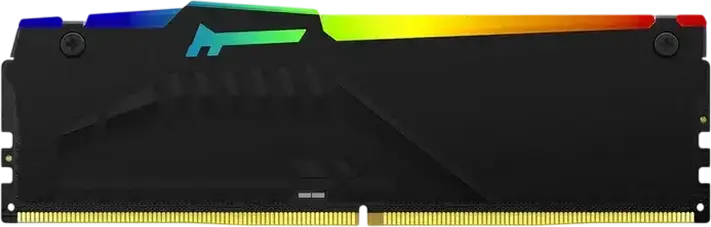 Kingston FURY Beast RGB 16GB DDR5 6000MHz RAM KF560C36BBE2A-16, CL36 PC5-48000 288-Pin DIMM Memory with AMD EXPO and Intel XMP 3.0, Black