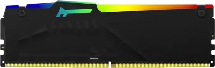 Kingston FURY Beast RGB 16GB DDR5 6000MHz RAM KF560C36BBE2A-16, CL36 PC5-48000 288-Pin DIMM Memory with AMD EXPO and Intel XMP 3.0, Black