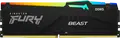 Kingston FURY Beast RGB 16GB DDR5 6000MHz RAM KF560C36BBE2A-16, CL36 PC5-48000 288-Pin DIMM Memory with AMD EXPO and Intel XMP 3.0, Black