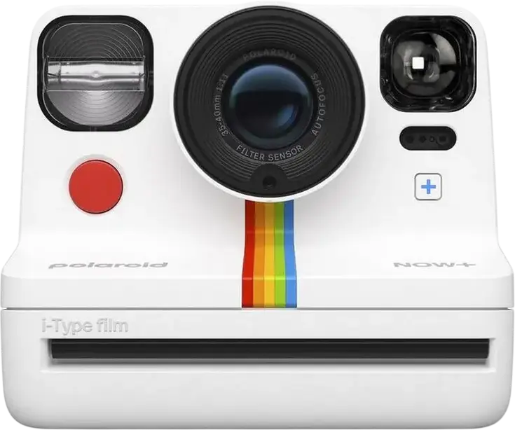 Polaroid Now+ Gen 2 Analog Instant Camera, Bluetooth App Connectivity, USB-C Charging, Autofocus, Double Exposure, i-Type & 600 Film Compatible