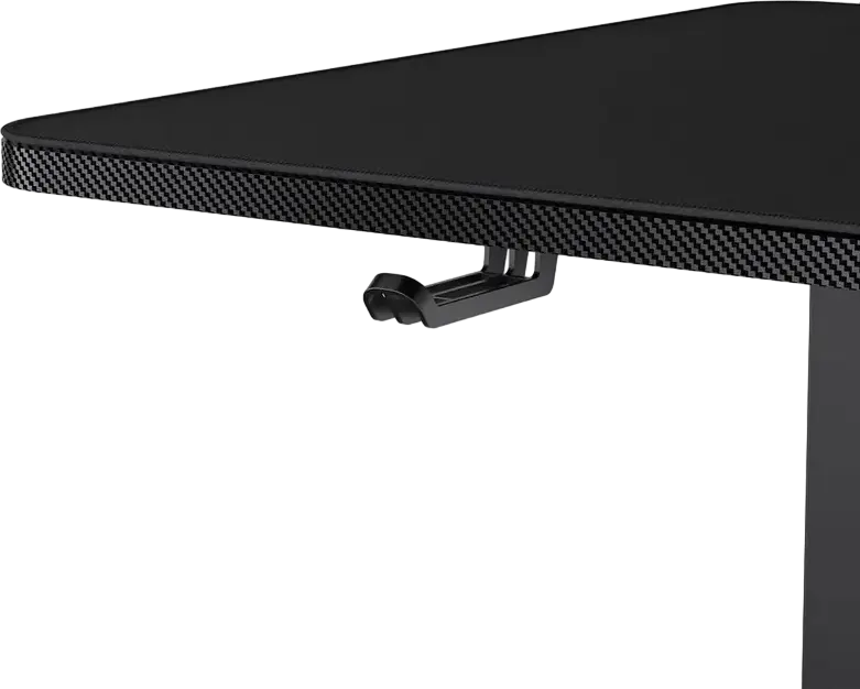 Birou Gaming Electric Cougar E-Star 140 CGR-E-STAR140, Blat din Lemn, Înălțime Reglabilă 720-1170mm, Blat 140x60cm, Capacitate 60kg, Mouse Pad Complet, Organizator Caburi