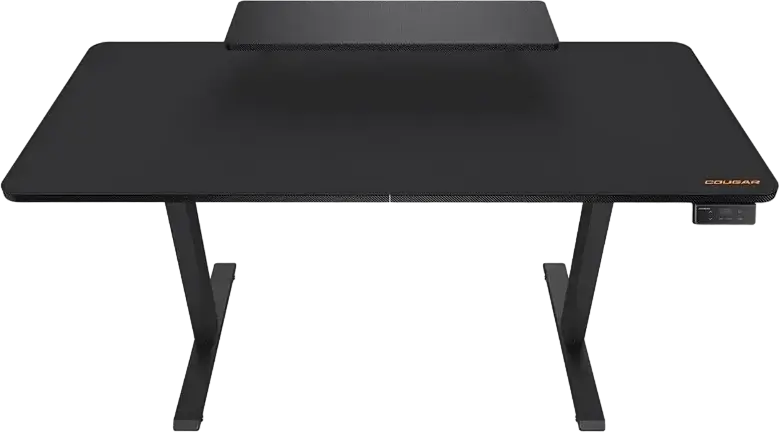 Birou Gaming Electric Cougar E-Star 140 CGR-E-STAR140, Blat din Lemn, Înălțime Reglabilă 720-1170mm, Blat 140x60cm, Capacitate 60kg, Mouse Pad Complet, Organizator Caburi