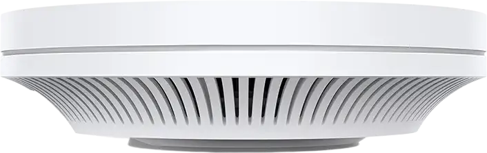 TP-Link EAP610 Wi-Fi 6 AX1800 Ceiling Mount Wireless Access Point, 1775 Mbps, Dual Band, PoE+ 802.3at, Omada SDN Centralized Cloud Management, White