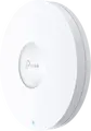 TP-Link EAP610 Wi-Fi 6 AX1800 Ceiling Mount Wireless Access Point, 1775 Mbps, Dual Band, PoE+ 802.3at, Omada SDN Centralized Cloud Management, White
