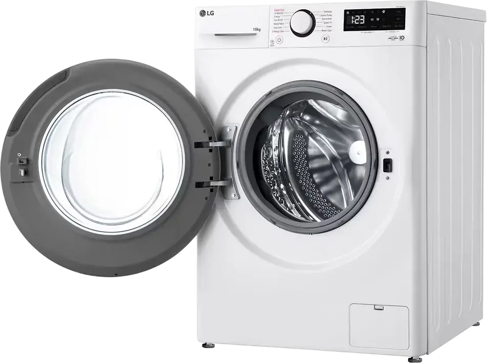 Masina de Spalat Rufe LG F4WR510SBW cu Alimentare Frontala, 10 kg, AI DD, Steam Allergy Care, Motor Inverter Direct Drive, 1400 rpm, Clasa Energetica A