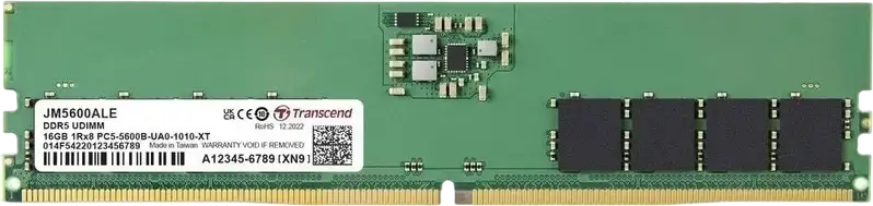 Memorie RAM Transcend JetRam, DDR5 SDRAM, 5600 MHz, 48GB, JM5600ALE-48G